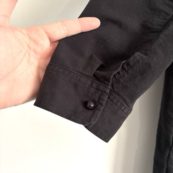 Pomander Place Black Polly Shirt Dress Women’s Size Medium - Picture 9 of 9